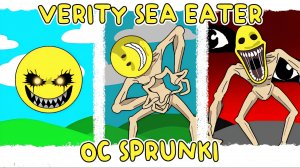 СПРУНКИ ОС: ВЕРИТИ СТАЛ МОРСКИМ МОНСТРОМ! 😳 SPRUNKI SEA EATER — ФАЗЫ 1–3