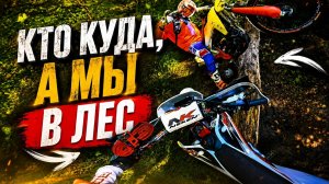 Эндуро прохват по новым тропинкам