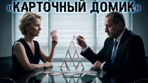 ВСЯ КОНСТРУКЦИЯ НАПАДЕНИЯ И ОБОРОНЫ ПРОТИВ РОССИИ  СИСТЕМАТИЧЕСКИ РУШИТСЯ. КАРТОЧНЫЙ ДОМИК |  КЕДМИ