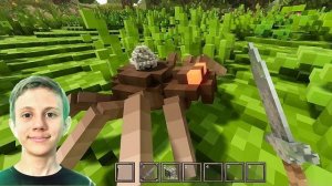 МЕЧ и ПОСОХ нового Minecraft - Lay of the Land обзор и выживание