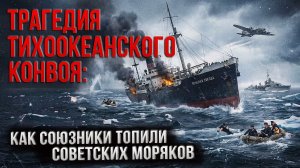 Трагедия тихоокеанского конвоя. Как союзники топили советских моряков.