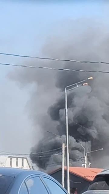 Сильный пожар в Зеленограде