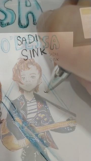Рисую плакат к фильму O Dessa💙