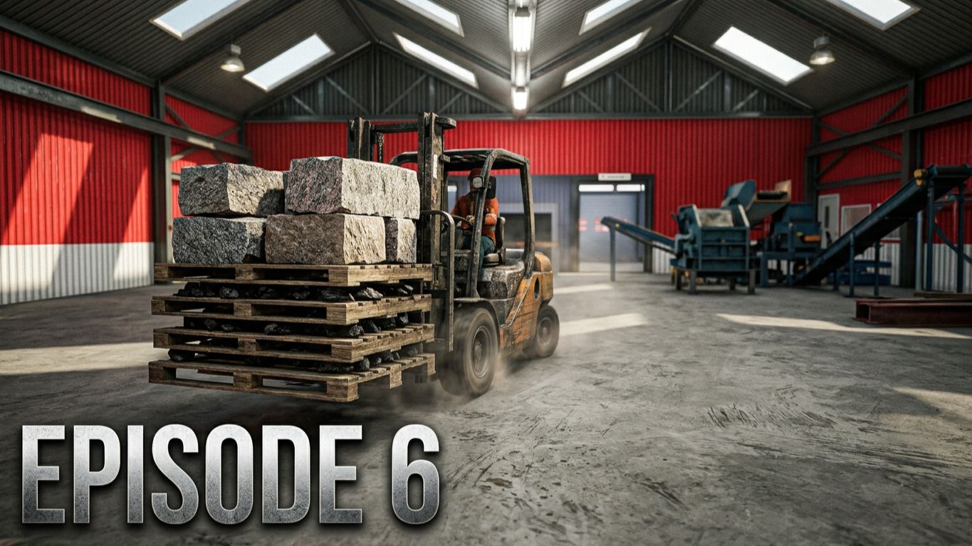 ВЫЧИСТИЛ ВТОРОЙ УЧАСТОК! ГОТОВЛЮСЬ ДОБЫВАТЬ МЕТАЛЛЫ!!!/ORE FACTORY SQUAD #6