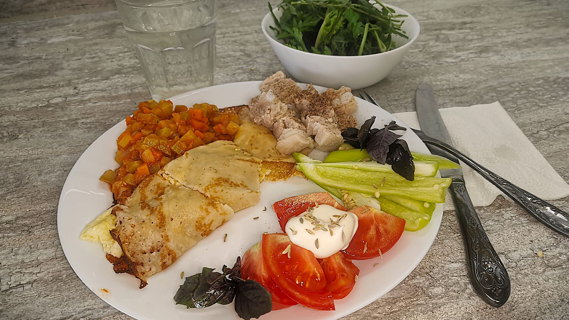 Мой завтрак 15.08.2026  #мойзавтрак #mybreakfast #breakfast #завтрак