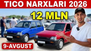 Tico narxlari 2026 samarqand