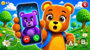 😱МНЕ ПОЗВОНИЛ ФИОЛЕТОВЫЙ МЕДВЕДЬ в ИГРЕ СУПЕР МИШКА! SUPER BEAR ADVENTURE