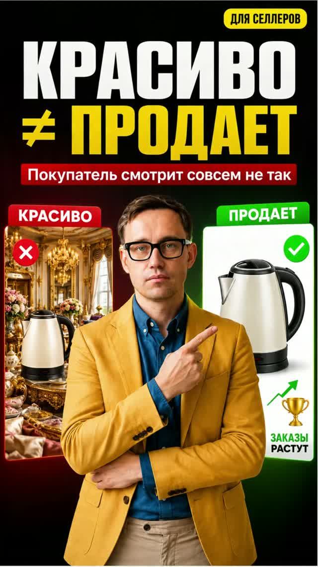 Красиво не значит Покупатель смотрит совсем не так
