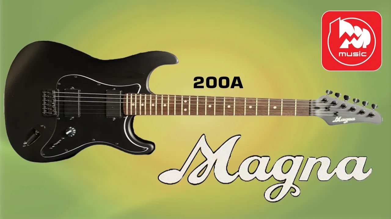Электрогитара MAGNA 200A -  стратокастер с хамбакерами