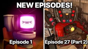 Skibidi Multiverse 1 - 27 (part 2) All Episodes (Episode 28?)