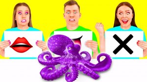 Откуси Лизни или Ничего Челлендж # Фантастические Лайфхаки с Едой от Fun Challenge