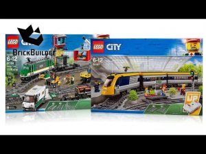 Сборка всех поездов LEGO City 2018 года