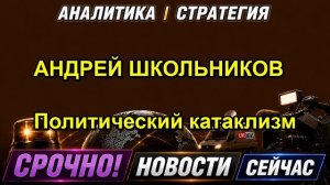 АНДРЕЙ ШКОЛЬНИКОВ Политический катаклизм — копия