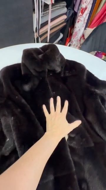 Double Cut Fur Coat