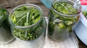 Набрала огурцов! 🥒 Заготовка на зиму!❤️💥