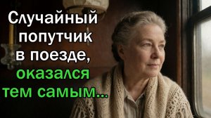Случайный попутчик в ночном поезде оказался тем самым... Встреча через 35 лет