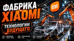 ФАБРИКА XIAOMI — ОТ СМАРТФОНОВ ДО АВТОМОБИЛЕЙ. БУДУЩЕЕ, КОТОРОЕ МЫ УВИДЕЛИ СВОИМИ ГЛАЗАМИ!