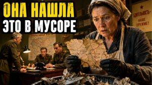 УБОРЩИЦА НАШЛА В МУСОРЕ ОБРЫВОК КАРТЫ — И ПОНЯЛА, ЧТО ШТАБ ГОТОВЯТ СДАТЬ