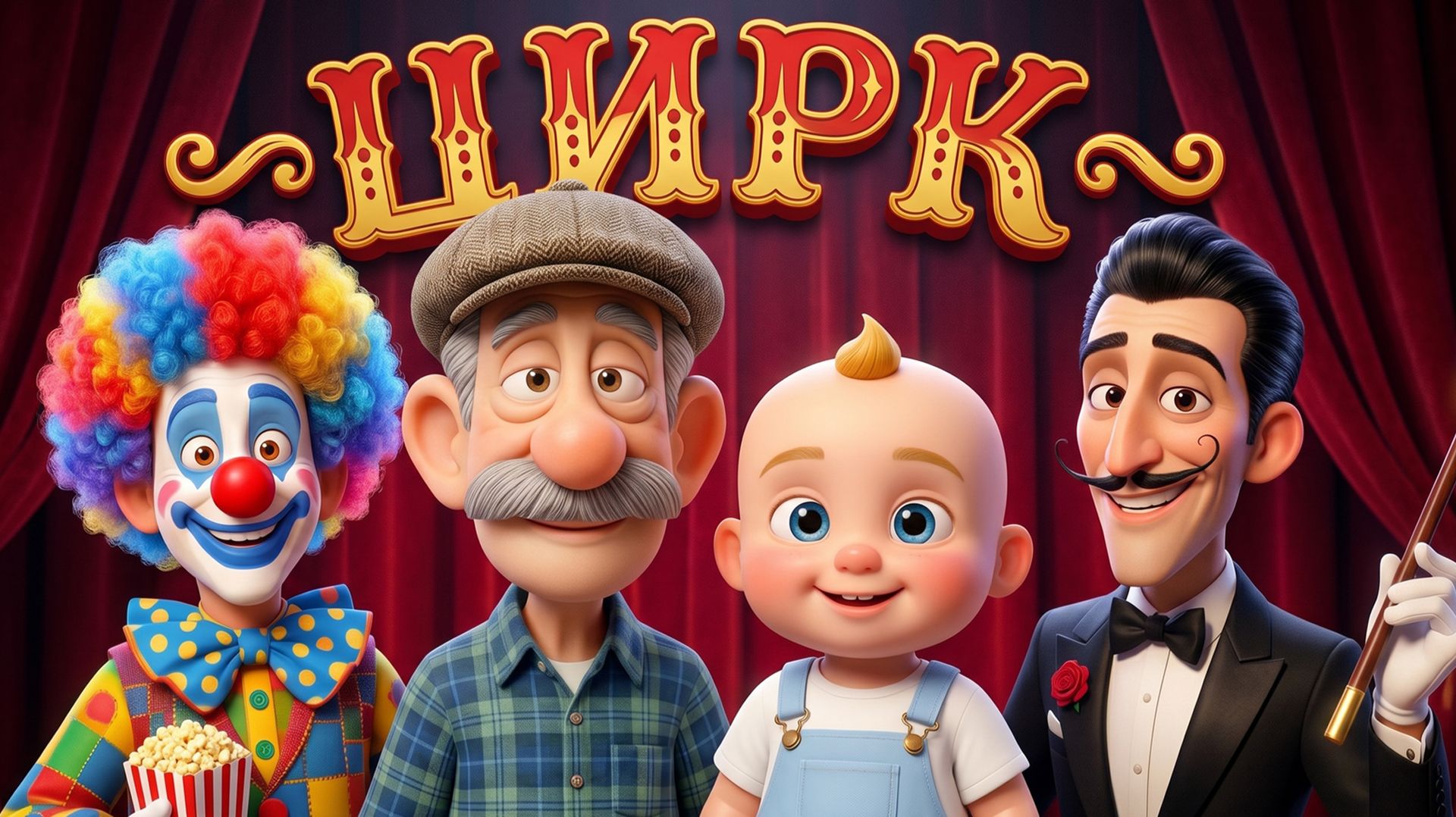 Малыш в цирке