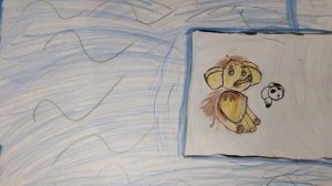 Оживший рисунок «Мамонтёнок»