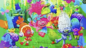 Пазлы для Детей - Собираем Троллей из Мультика Puzzle Game Trolls