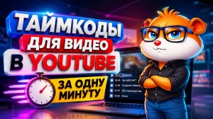 Как Автоматически Сделать Тайм-коды на YouTube за Минуту | SEO Тайм-коды для Видео