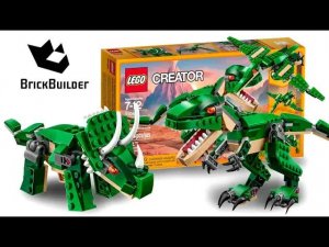 ЛЕГО КРЕАТОР Могучие Динозавры 31058 - Скоростная сборка Лего - Brick Builder
