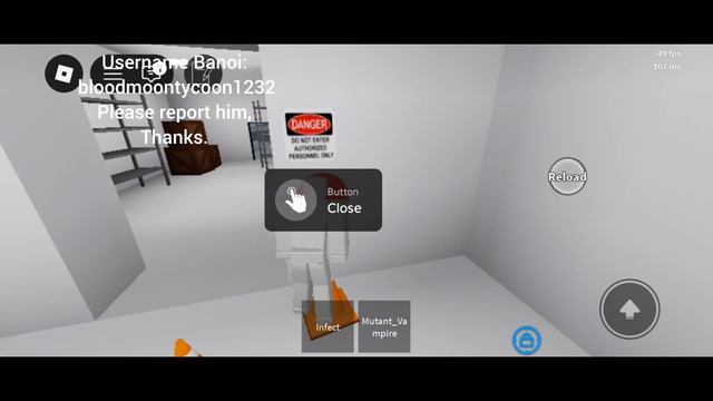 Exposing A Harasser In Roblox Zombie Lab (bloodmoontycoon1232)