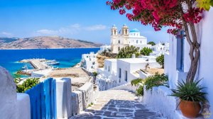 Тинос, Греция 🇬🇷 Прогулка по острову | Красивые улицы, море и достопримечательности