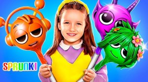 СПРУНКИ В РЕАЛЬНОЙ ЖИЗНИ! Мэйковер из Ботанши в Популярную Sprunki