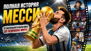 ПОЛНАЯ ИСТОРИЯ ЛИОНЕЛЯ МЕССИ ⚽️ От маленького мальчика до ЛЕГЕНДЫ ФУТБОЛА! 🐐 Мультфильм