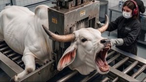 💀🐄☢️На фабрике по обработке рогов быков  | Как создаются элитные сумки-мессенджеры из рога и кожи