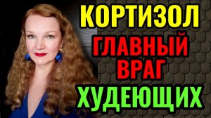 Кортизол -главный враг худеющих, как с ним справиться.
