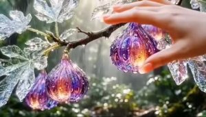 #ASMR 🍎🍌Готовим фруктовый салат 🥬🍓🍀Звуки природы🍀шум дождя💎💎ХРУСТАЛЬНАЯ СКАЗКА💎💎