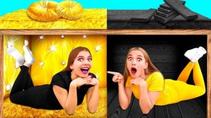 Секретный Домик Под Кроватью # Богатая vs Бедная Лайфхаки для Родителей от Fun Challenge
