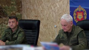 Андрей Белоусов проинспектировал группировку войск «Восток» и наградил отличившихся бойцов.