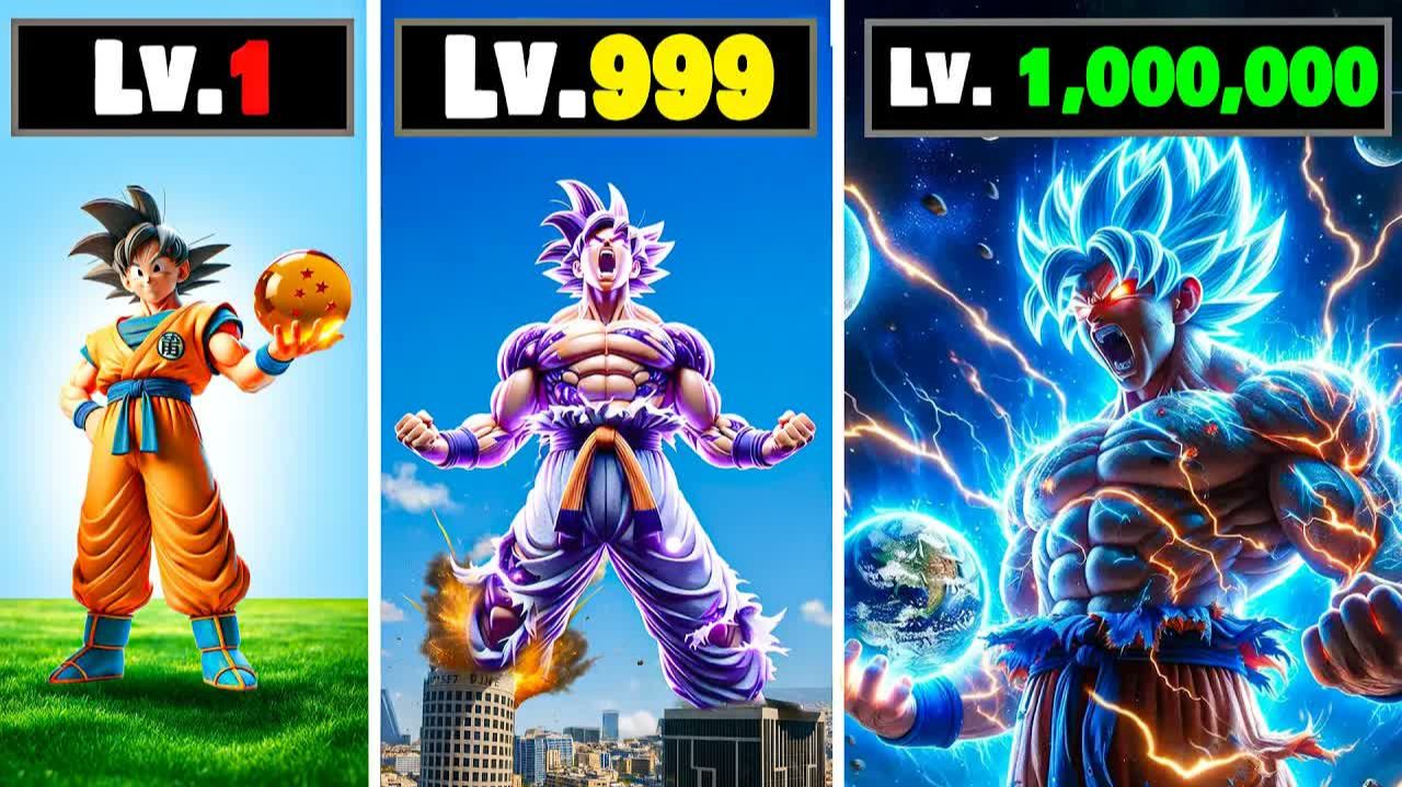 Уровень 11 000 000 GOKU в GTA 5