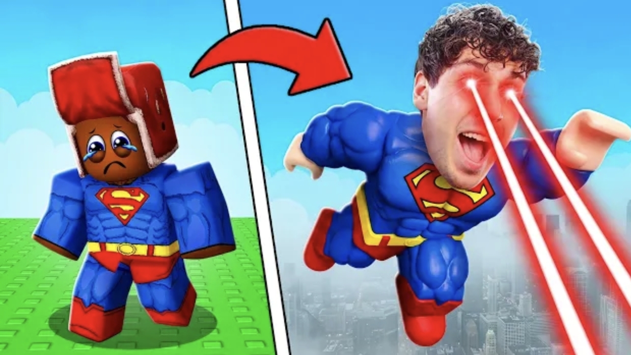 Владус от СЛАБАКА до СИЛЬНЕЙШЕГО СУПЕРМЕНА В РОБЛОКС!😱 100% ПРОКАЧКА