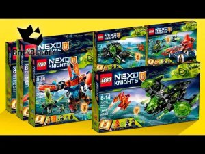 КОМПИЛЯЦИЯ ВСЕХ LEGO Nexo Knights 2018 — Ускоренная сборка