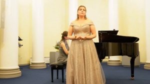 Мария Михайлова исполняет 3-ю арию Далилы из оперы Сен-Санса «Самсон и Далила». Ф-но — Юлия Бардина