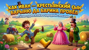 🌾🎩✨ Как Иван — крестьянский сын барыню да барина провёл — весёлая аудиосказка о народной смекалке
