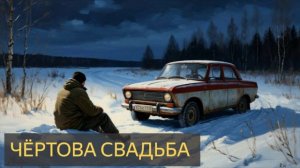 Чёртова свадьба (Мистическая история, водитель, дорога, зима, холод, праздник, поле)