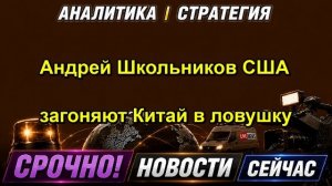 Андрей Школьников США загоняют Китай в ловушку — копия