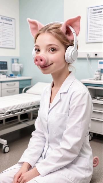 Горностай. Поликлиника. Метки на флюорографии.