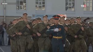 Новобранцы Семёновского полка приняли присягу