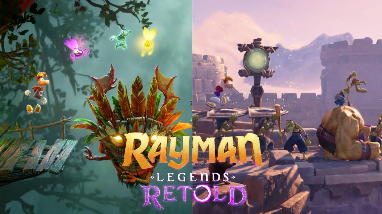 Rayman Legends Retold - Геймплей
