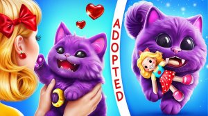 Мисс Делайт и Мистер Делайт удочерили CATNAP! Poppy Playtime 3 в Реальной жизни!