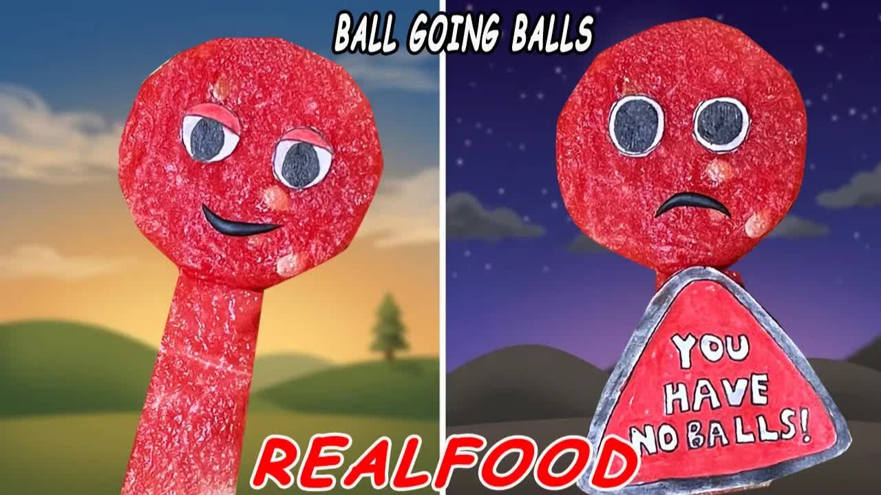 МОЙ FOOD SPRUNKI OC: ШАРЫ В ДВИЖЕНИИ (ОТ ФАЗЫ 1 К ФАЗЕ 2)
