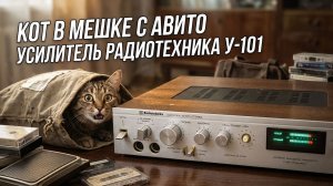 Усилитель Радиотехника У-101 с Авито - покупка вслепую