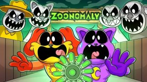 ЗООНОМАЛИ — НЕЗВАНЫЕ ГОСТИ! | Zoonomaly & Poppy Playtime 3 — Анимации на русском